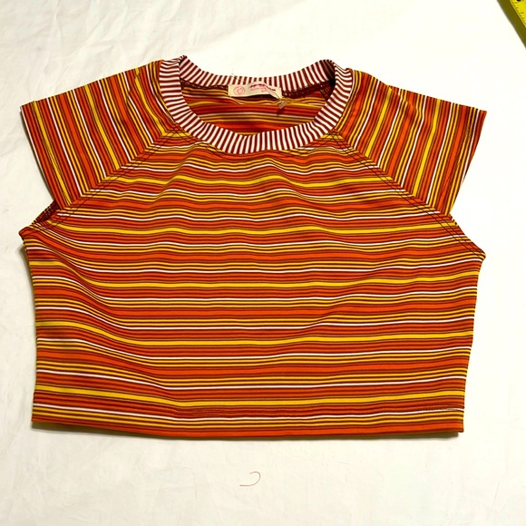 NEW Free people beach swim Top Tee size S